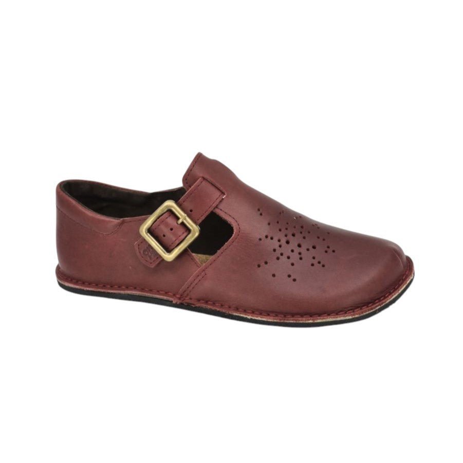 Moteriški Barefoot tipo batai Kuuda - Bordo - luxu.lt