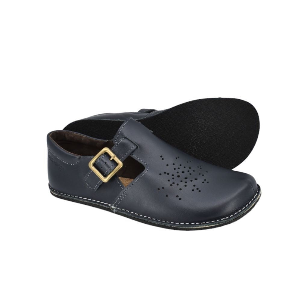 Moteriški Barefoot tipo batai Kuuda - Tamsiai mėlyni - luxu.lt