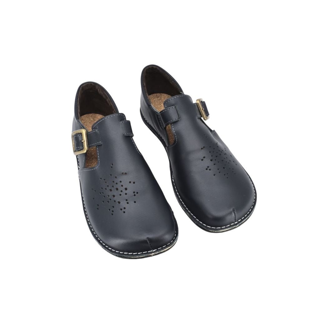 Moteriški Barefoot tipo batai Kuuda - Tamsiai mėlyni - luxu.lt