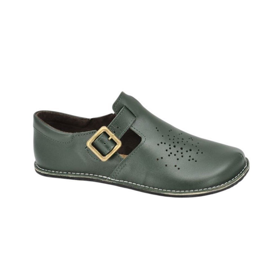 Moteriški Barefoot tipo batai Kuuda - Tamsiai žali - luxu.lt
