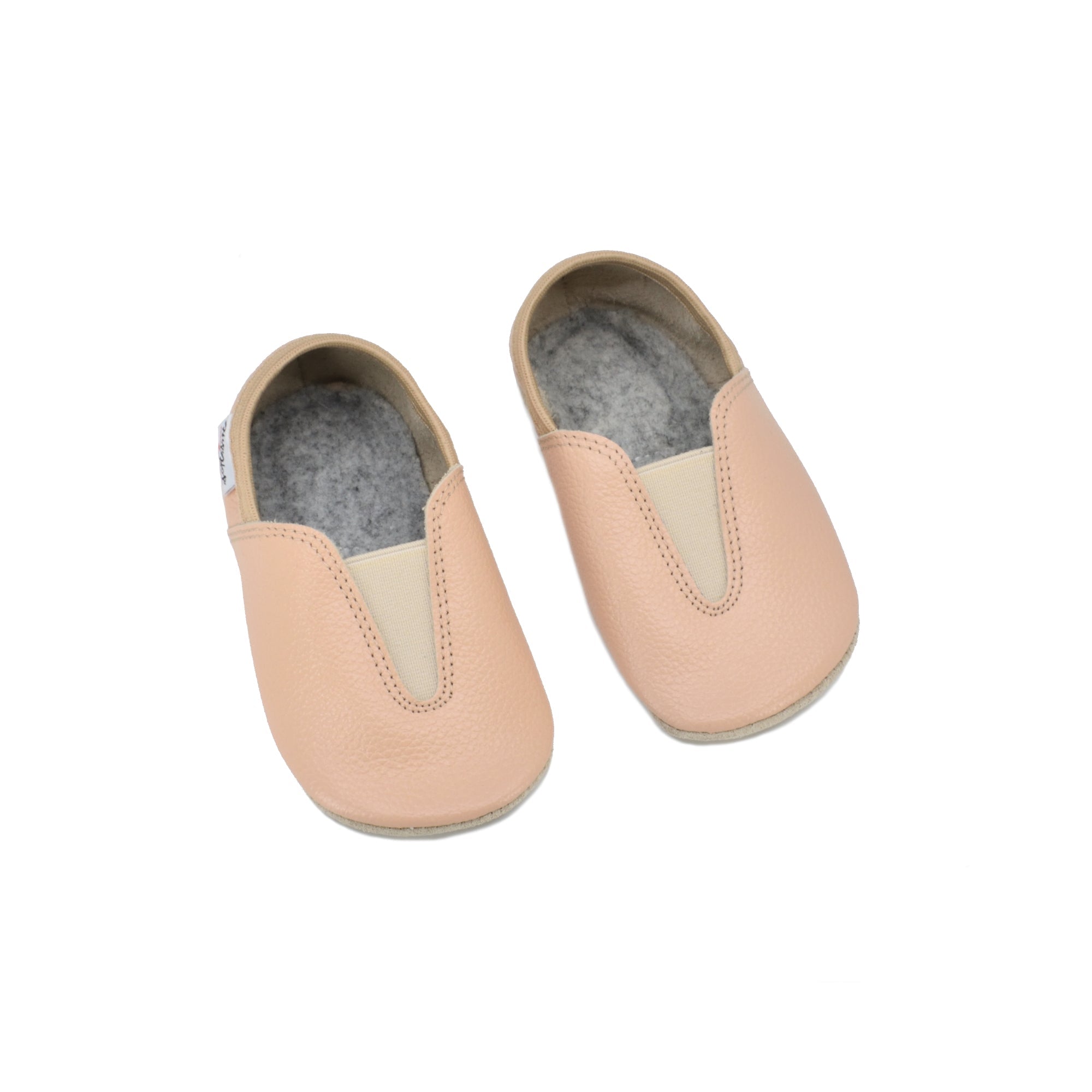 Punsa Kids Barefoot šlepetės - Beige spalvos - luxu.lt
