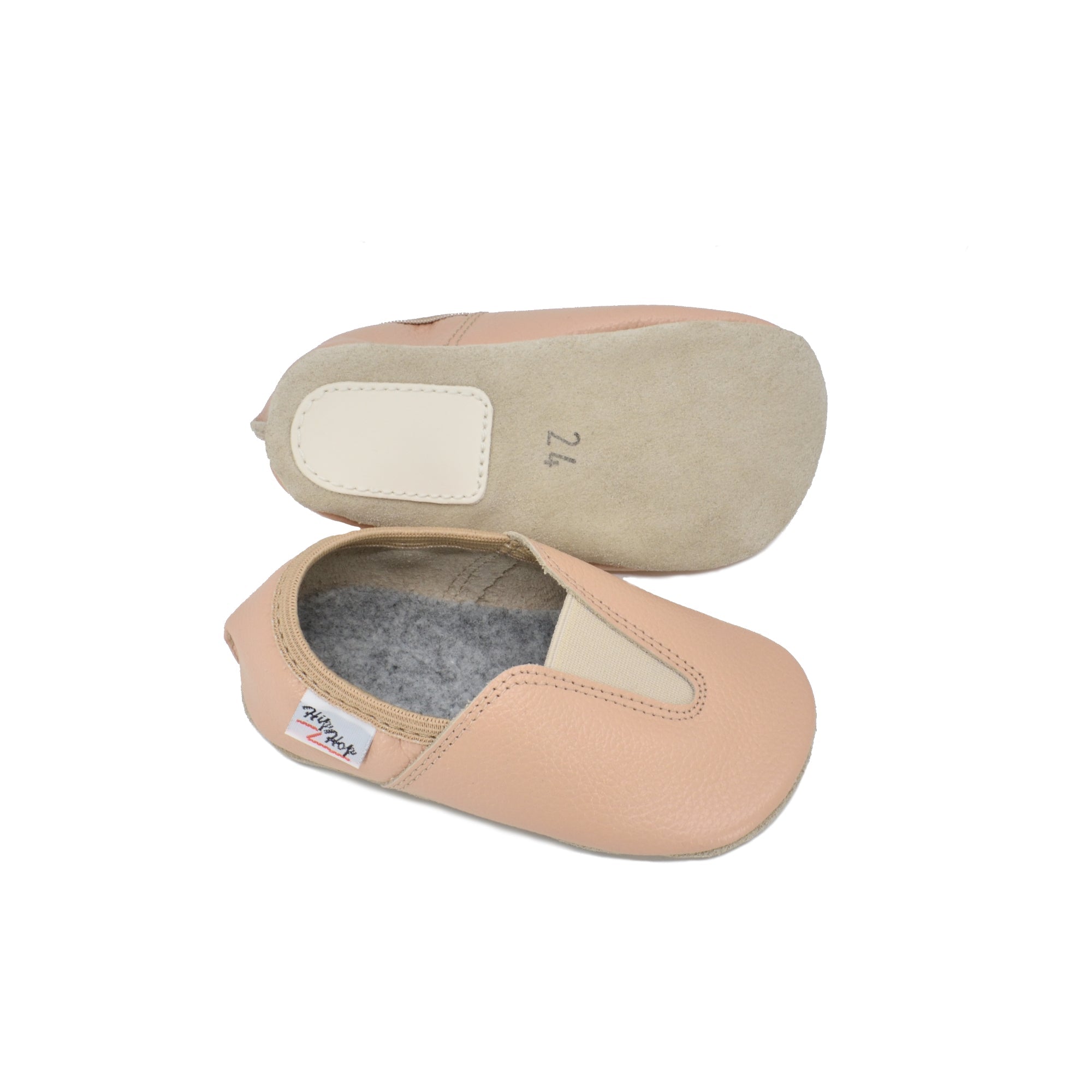 Punsa Kids Barefoot šlepetės - Beige spalvos - luxu.lt