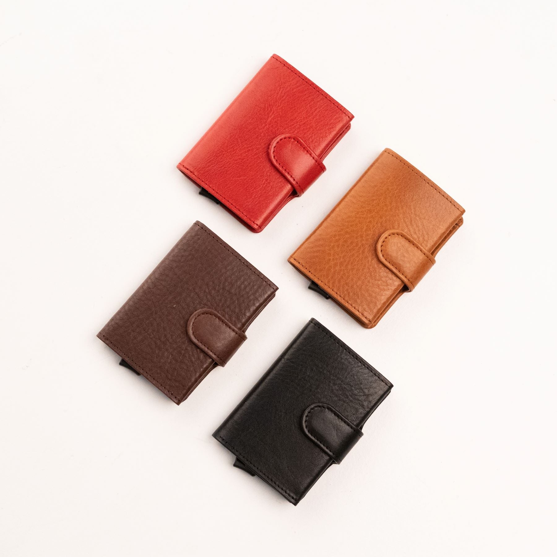 Rankų darbo odinė piniginė Papillon Nr. 40 su RFID/NFC apsauga - luxu.lt