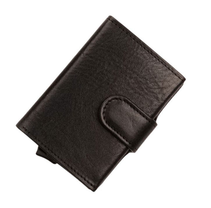 Rankų darbo odinė piniginė Papillon Nr. 40 su RFID/NFC apsauga - luxu.lt